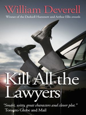 cover image of Kill All the Lawyers